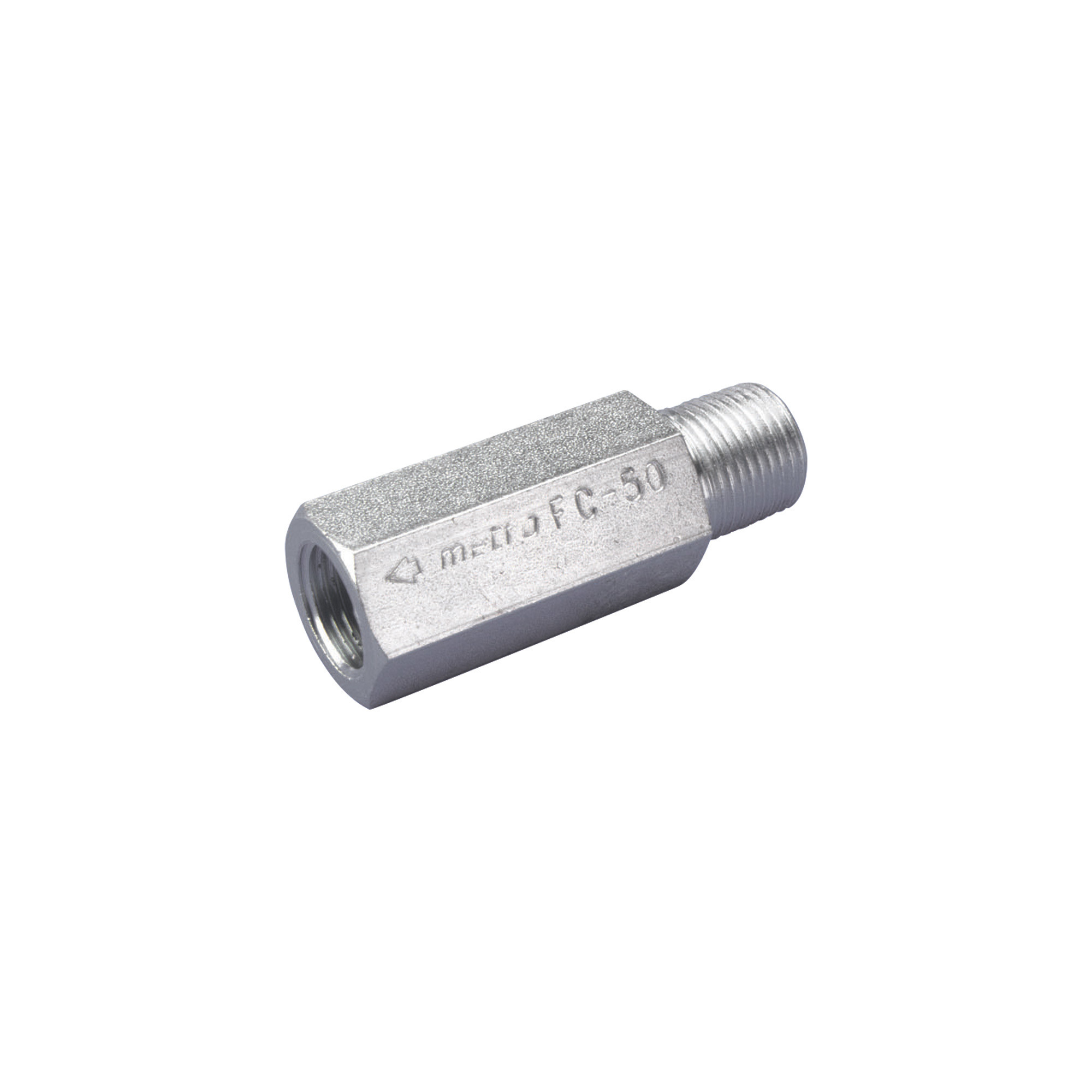 Metro Machine Check Valve, 1/2in. Port, 3,000 PSI, Model# FC-50